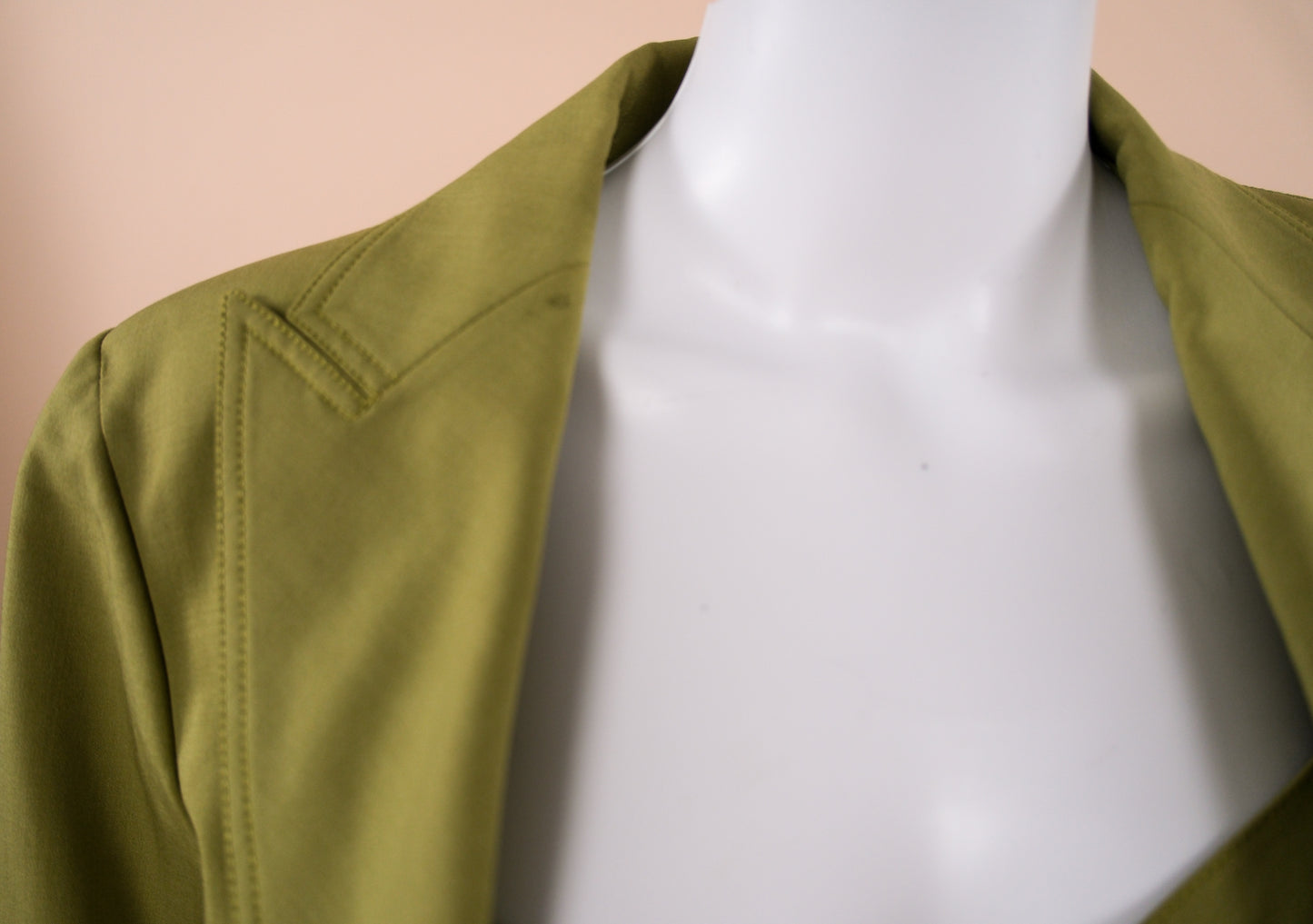 John Galliano 2001 Spring Green Suit Dress & Jacket
