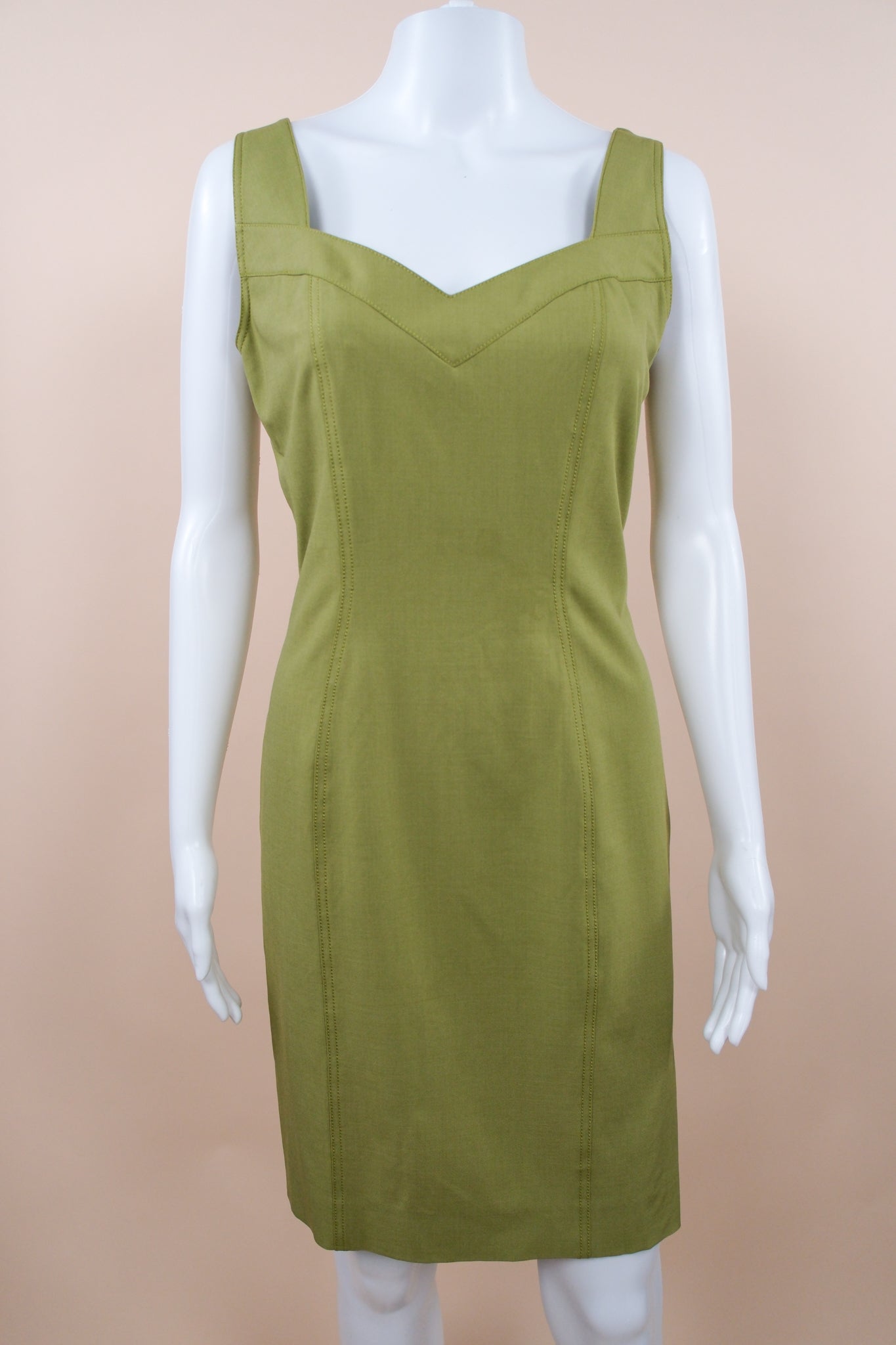 John Galliano 2001 Spring Green Suit Dress & Jacket