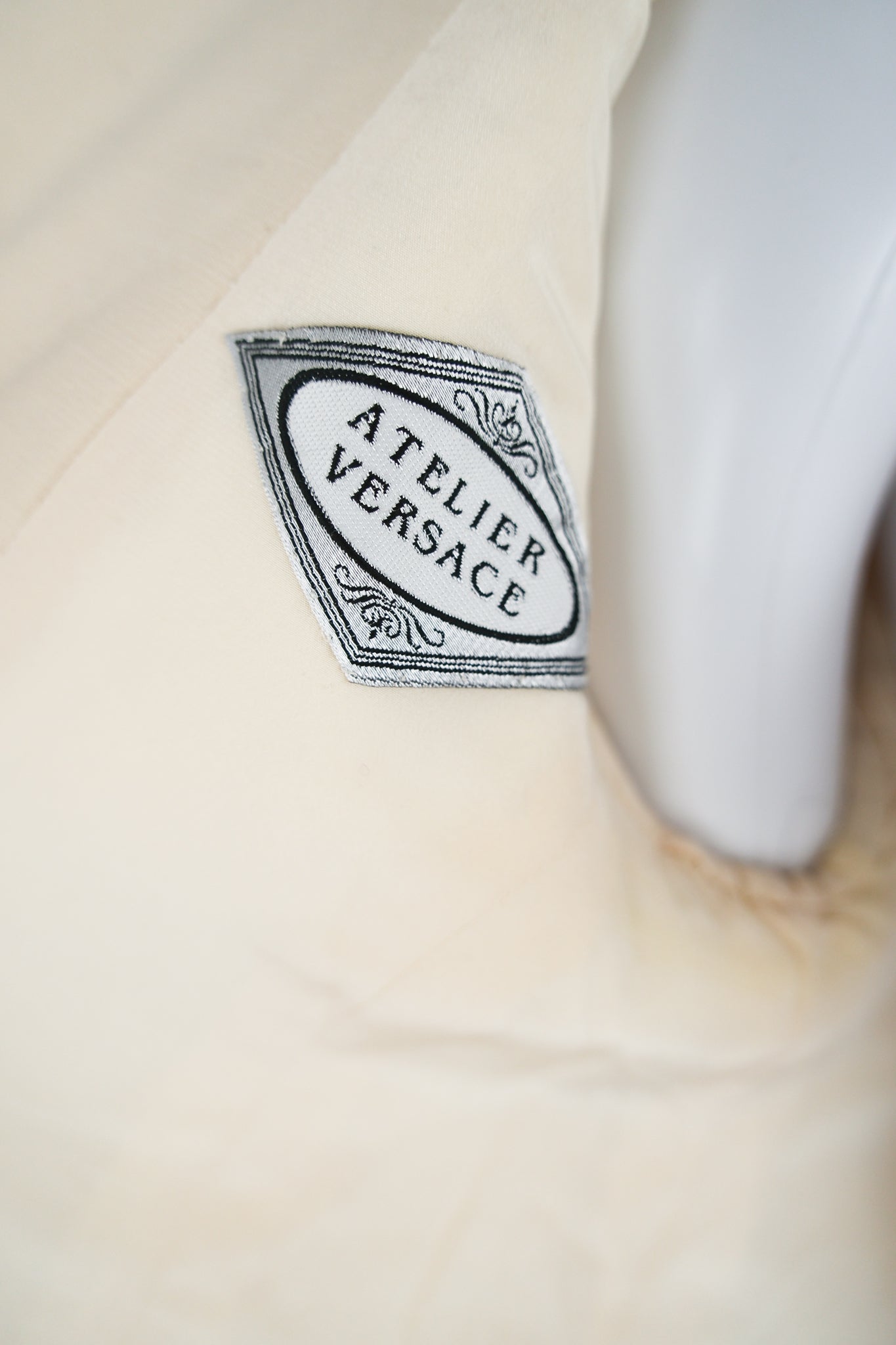 Atelier Versace S/S 1995 Runway Ecru Jacket