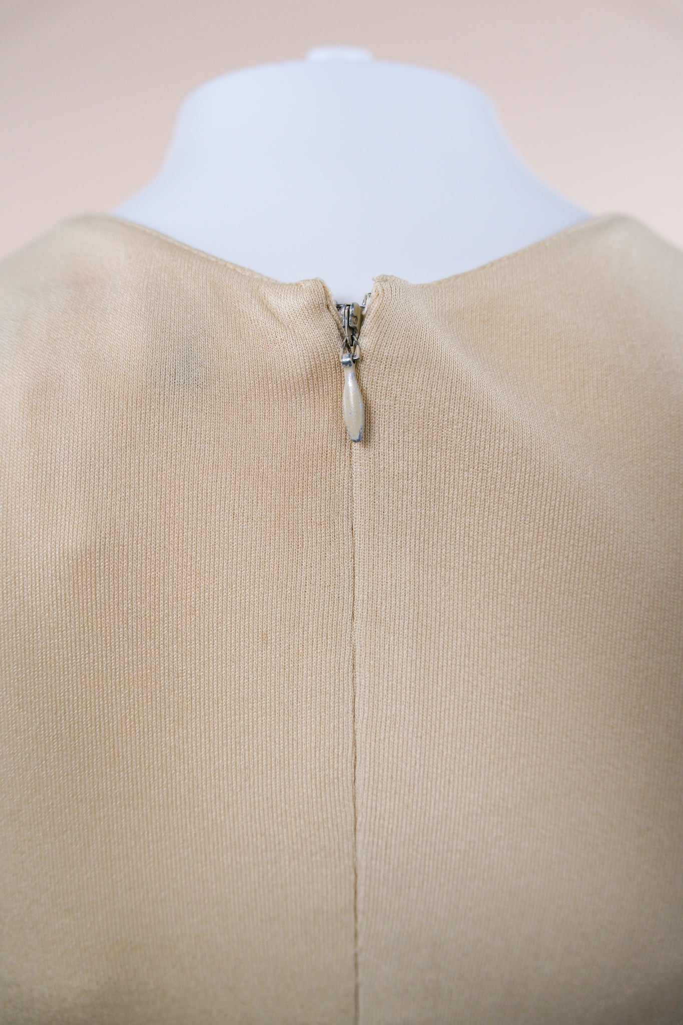 Gianni Versace Couture 1990s Butter Yellow Stretch Dress