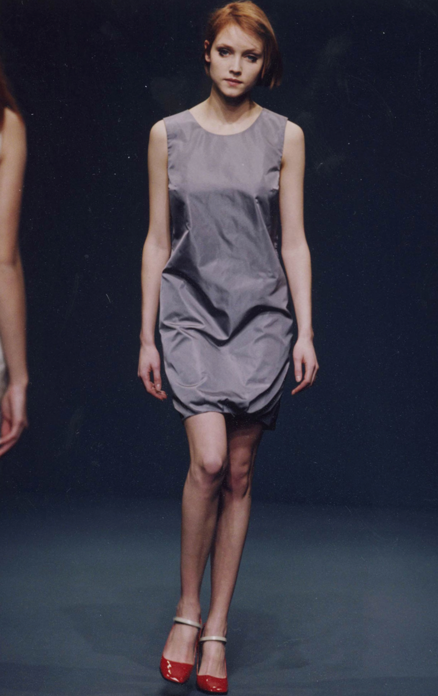 Prada F/W 1998 Mauve Shift Dress