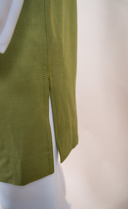 John Galliano 2001 Spring Green Suit Dress & Jacket