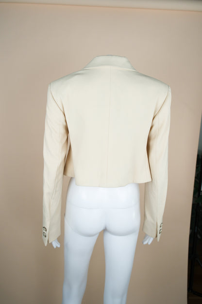 Atelier Versace S/S 1995 Runway Ecru Jacket